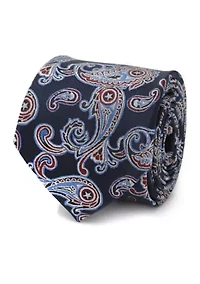 Captain America Paisley Tie