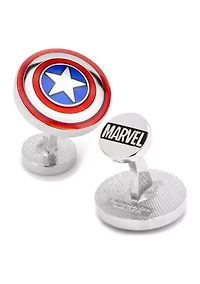 Avengers Captain America Shield Cufflinks