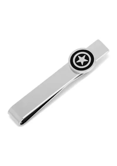 Captain America Silver Tie Bar