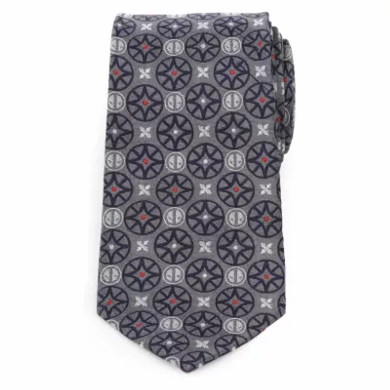 Deadpool Gray Men's Tie