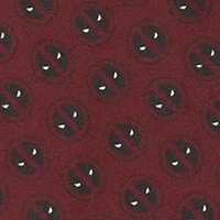 Deadpool Red Mask Silk Pocket Square