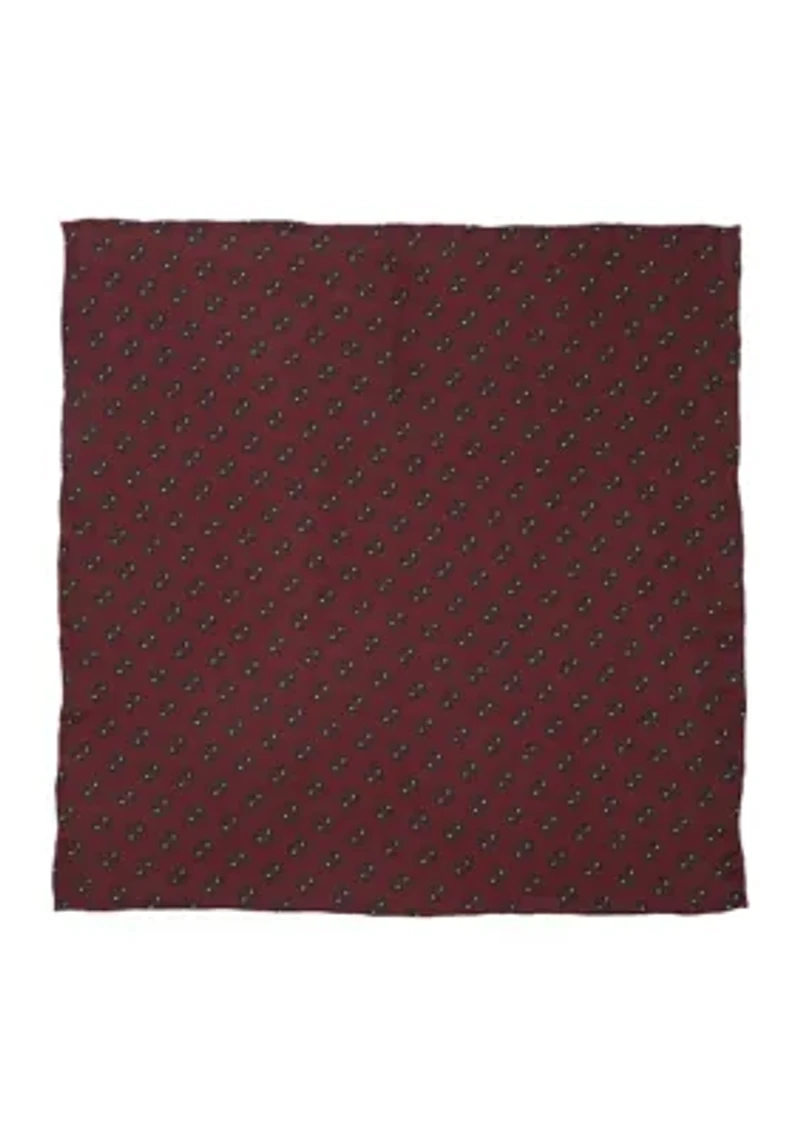 Deadpool Red Mask Silk Pocket Square