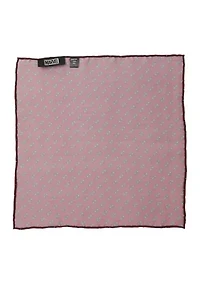Deadpool Red Mask Silk Pocket Square
