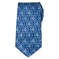 Marvel Fantastic Four Men's Blue Tie