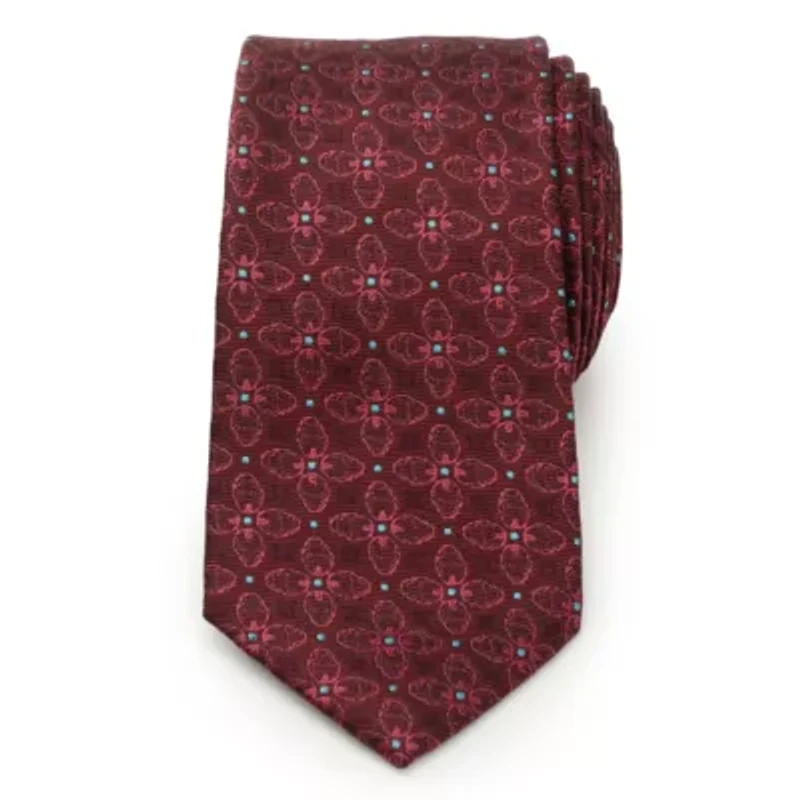 Iron Man Burgundy Multi Tie