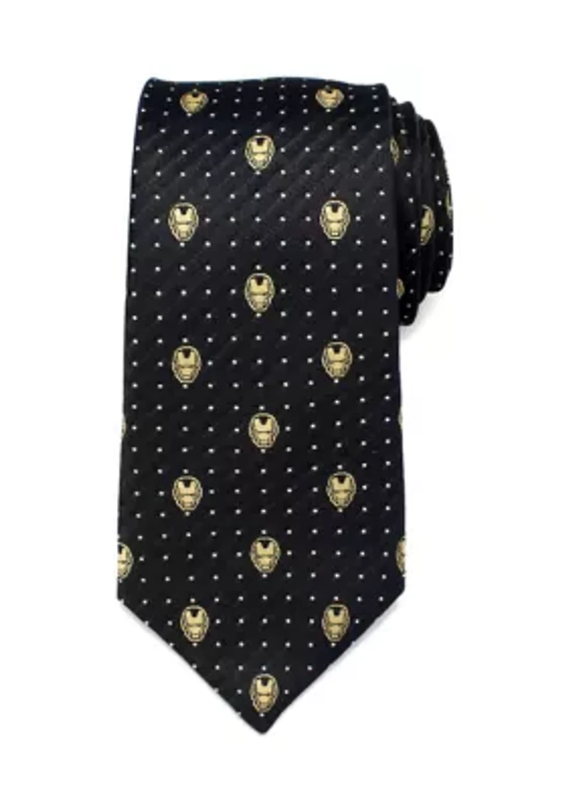 Iron Man Gray Dot Tie