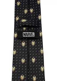 Iron Man Gray Dot Tie