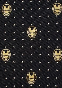 Iron Man Gray Dot Tie