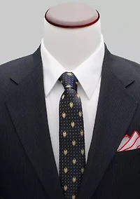 Iron Man Gray Dot Tie