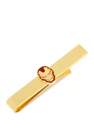 Gold Plated Iron Man Tie Bar