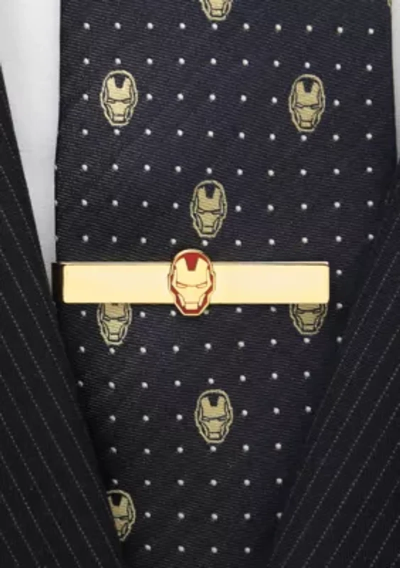 Gold Plated Iron Man Tie Bar