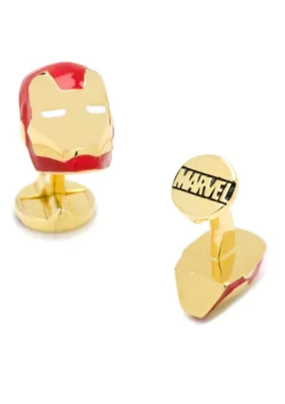 3D Iron Man Cufflinks