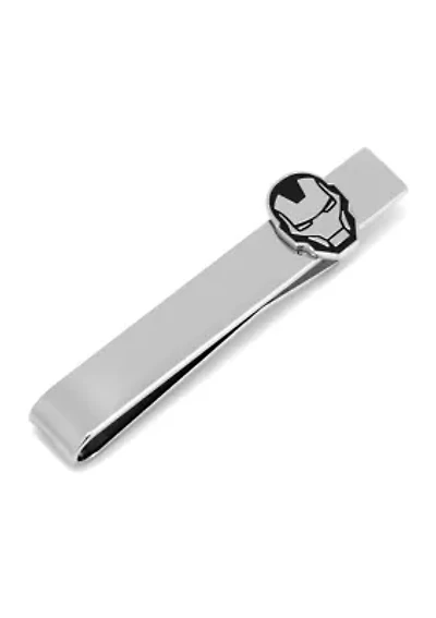 Iron Man Silver Tie Bar