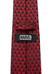 Spider-Man Mask Red Tie