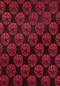 Spider-Man Mask Red Tie