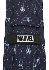 Spider-Man Diamond Navy Tie