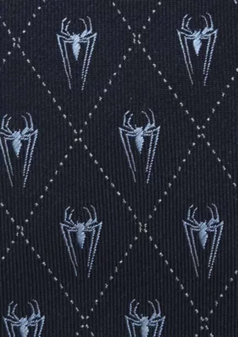 Spider-Man Diamond Navy Tie