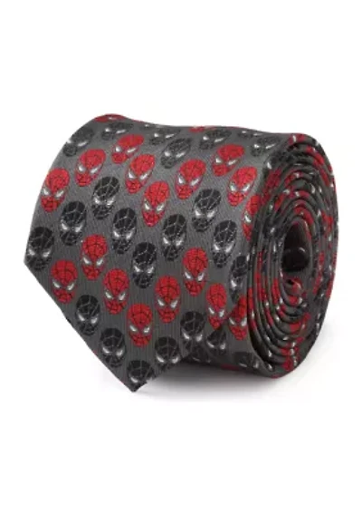 Spider-Man Chevron Red Black Tie