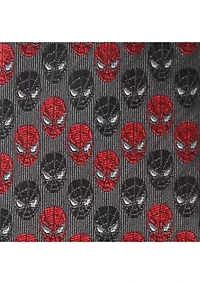 Spider-Man Chevron Red Black Tie