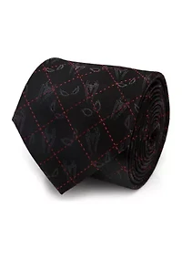 Spider-Man Eyes Diamond Tie