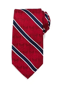 Spider-Man Red and Navy Stripe Tie