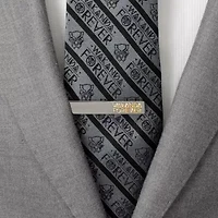 Wakanda Forever Gunmetal Gold Tie Clip