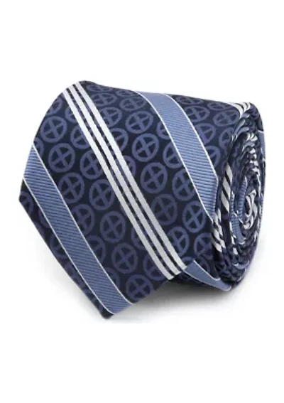 Men's X-Men Symbol Navy Tie