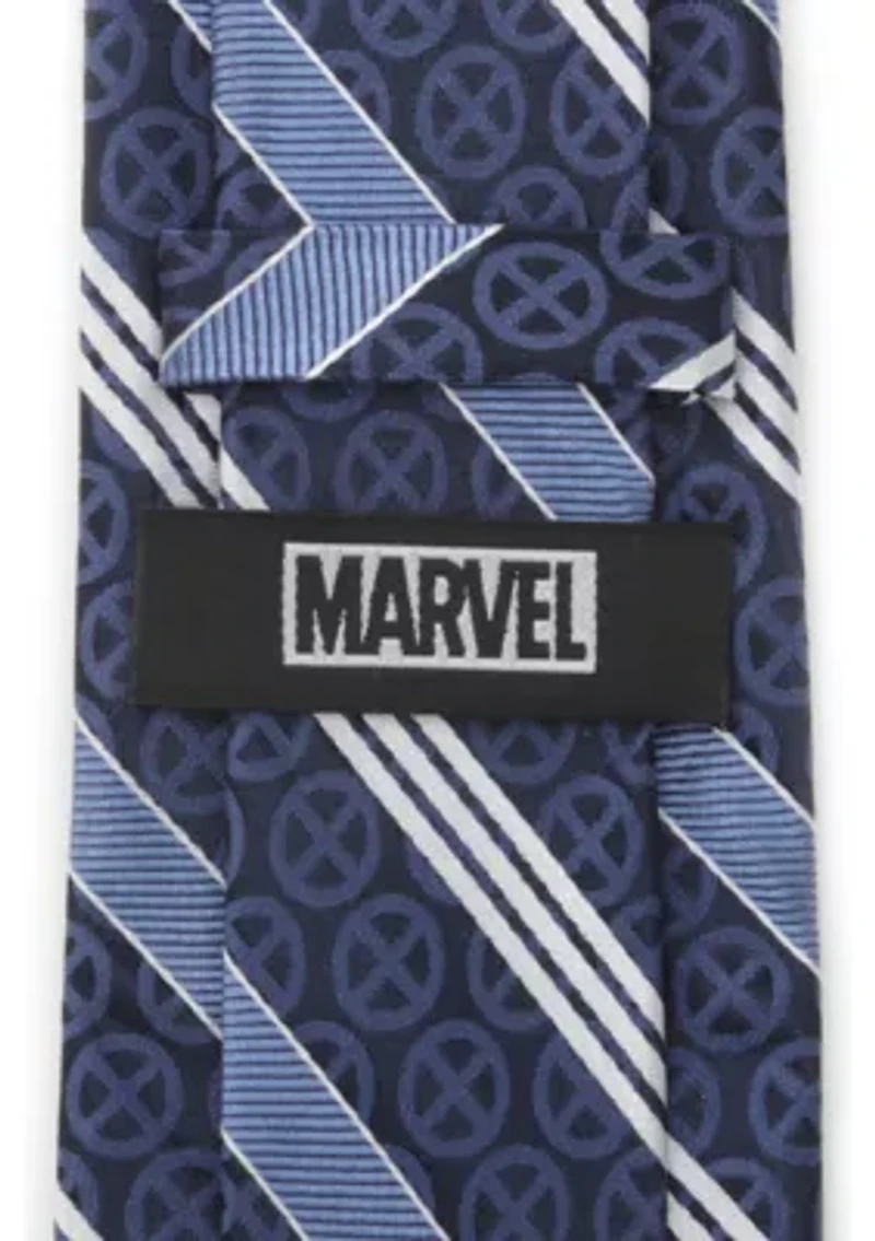 Men's X-Men Symbol Navy Tie