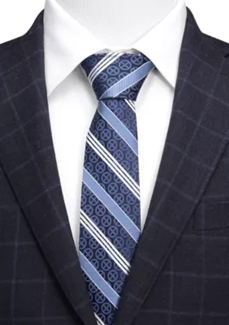 Men's X-Men Symbol Navy Tie