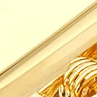 Gold Etched Lines Tie Clip