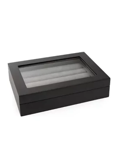 Onyx Cufflinks Collector's Case - 36 pairs