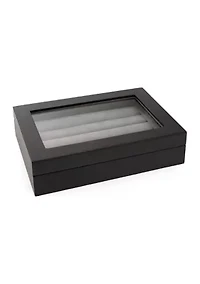 Onyx Cufflinks Collector's Case - 36 pairs