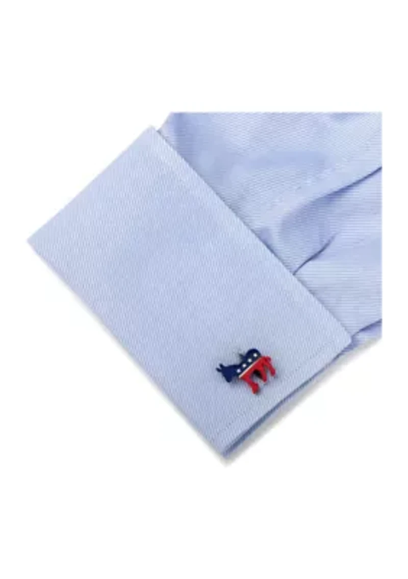 Stainless Steel Bipartisan Cufflinks