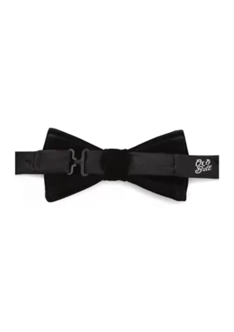Black Velvet Bow Tie