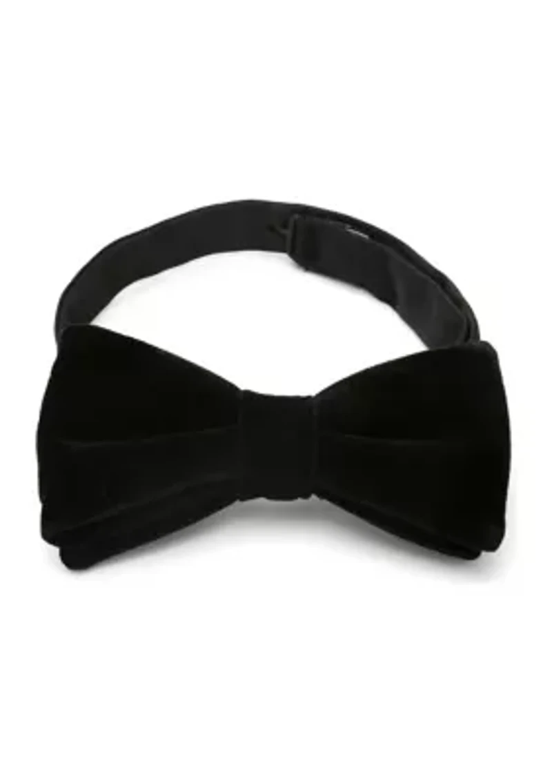 Black Velvet Bow Tie