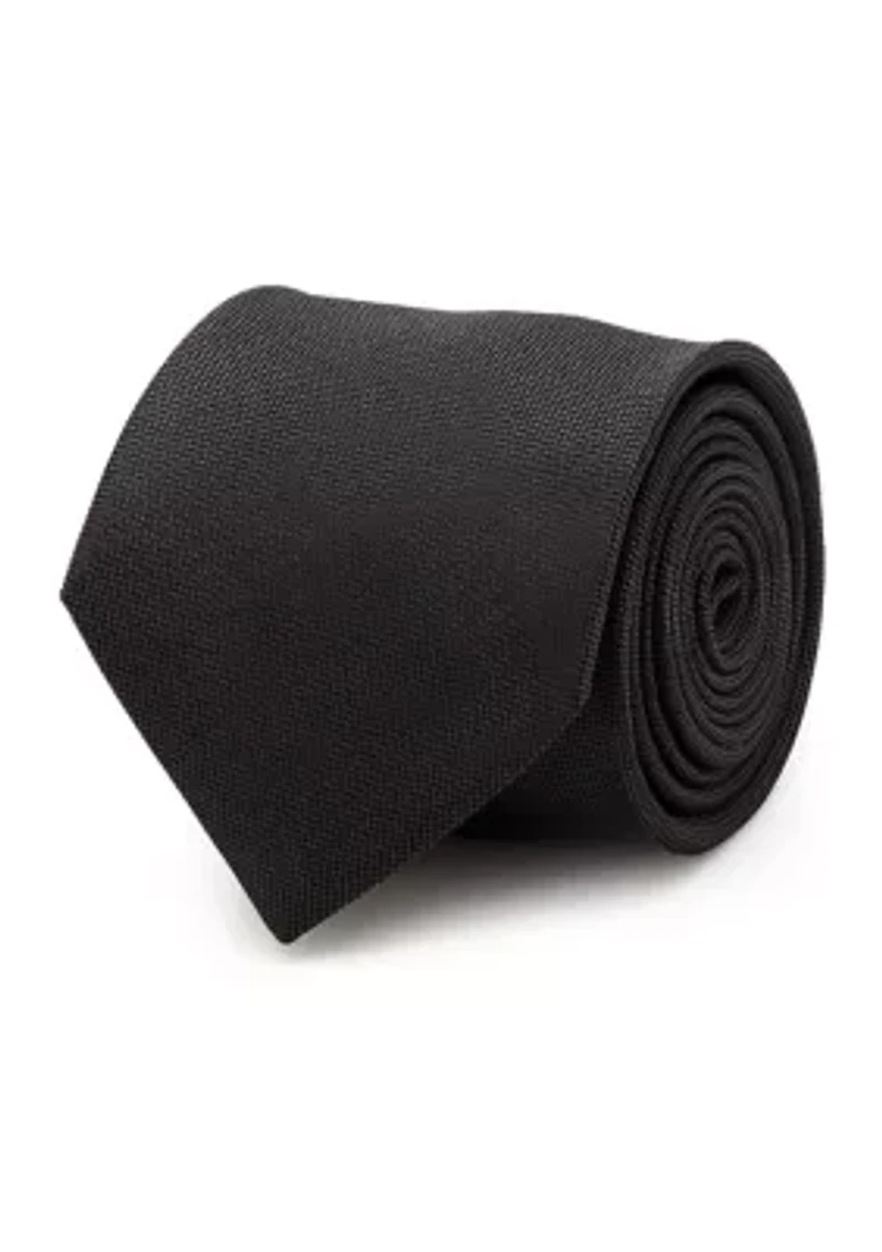 Black Silk Tie