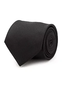 Black Silk Tie
