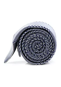 Blue Glen Plaid Silk Tie