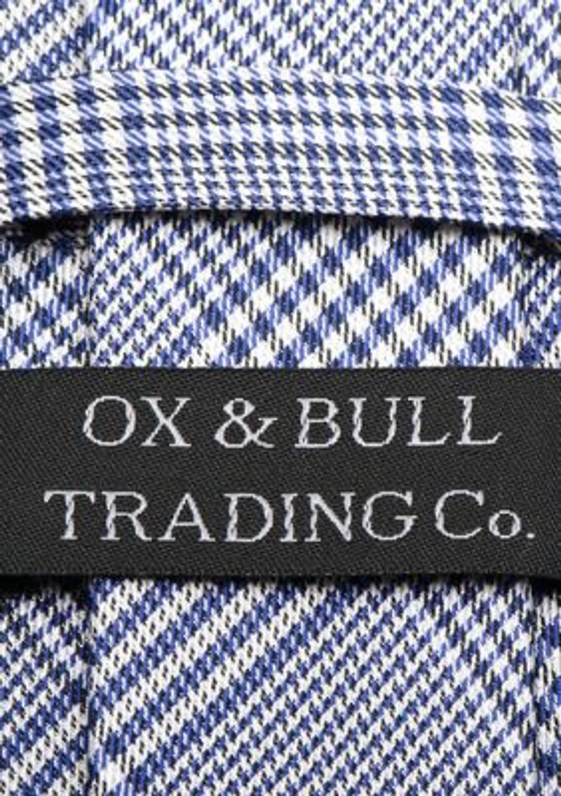 Blue Glen Plaid Silk Tie