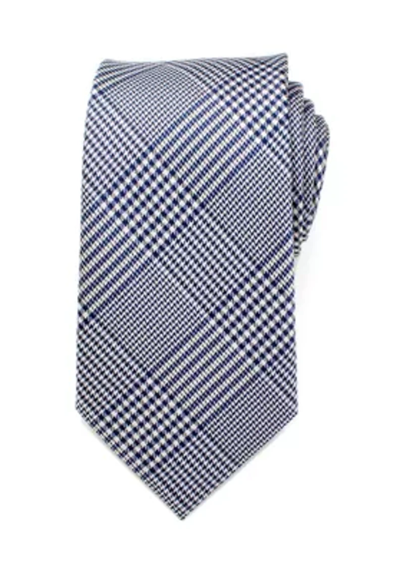 Blue Glen Plaid Silk Tie