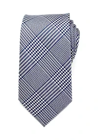 Blue Glen Plaid Silk Tie