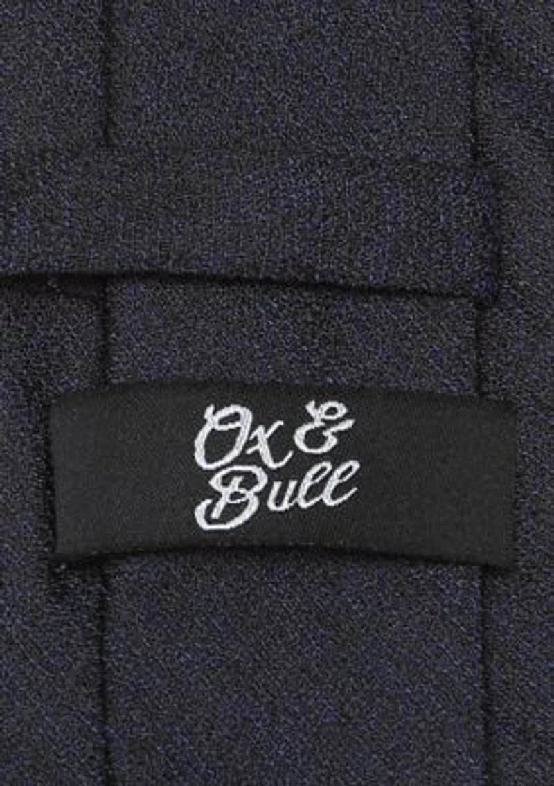 Heathered Blue Wool Tie