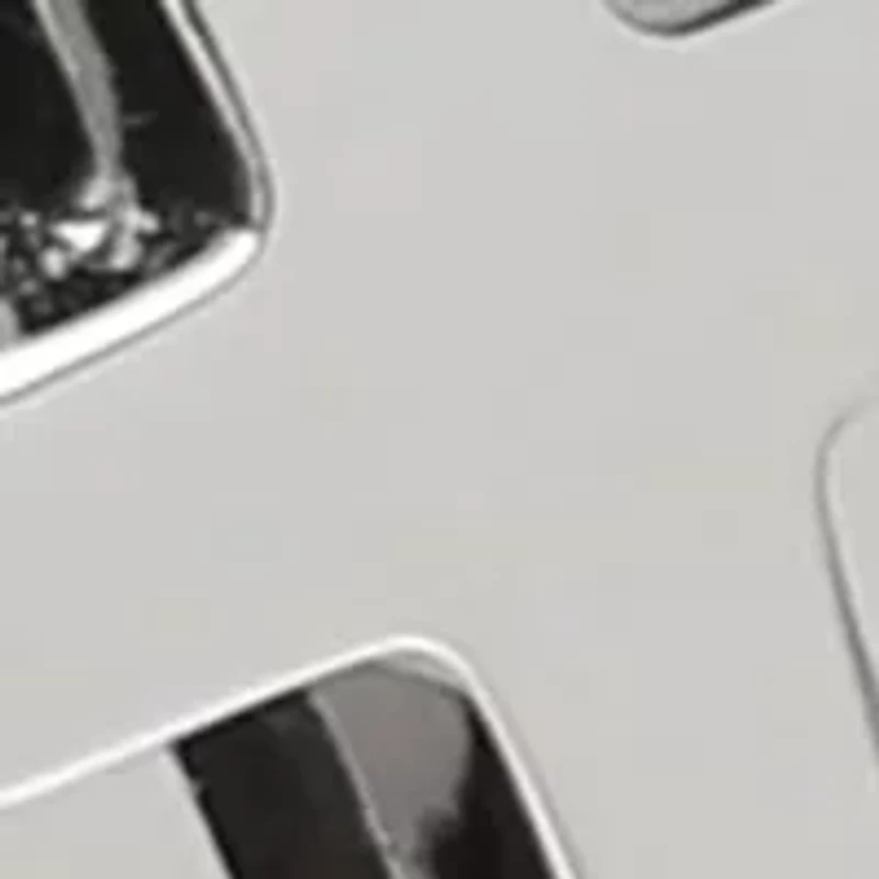 Cross Round Stainless Steel Cufflinks