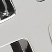 Cross Round Stainless Steel Cufflinks