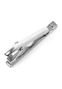 Cross Cutout Stainless Steel Tie Clip