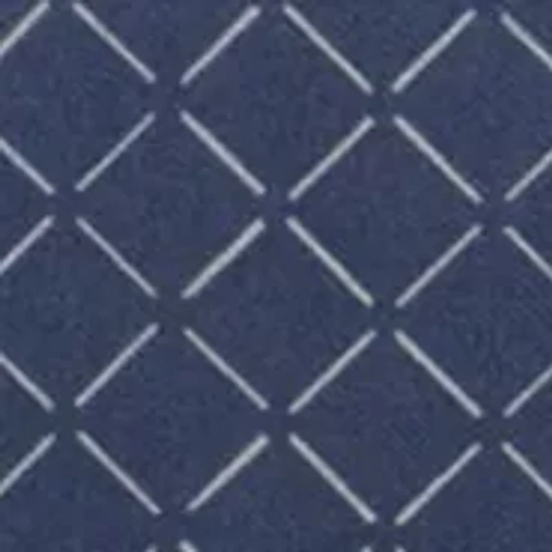 Navy Diamond Pocket Square