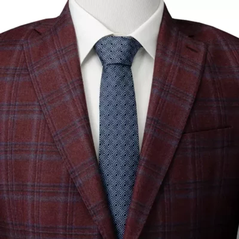Navy Patterned Tie