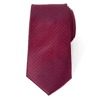 Red Pin Dot Tie