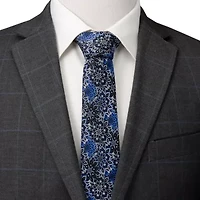 Kaleido Floral Navy Tie