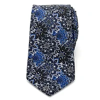 Kaleido Floral Navy Tie